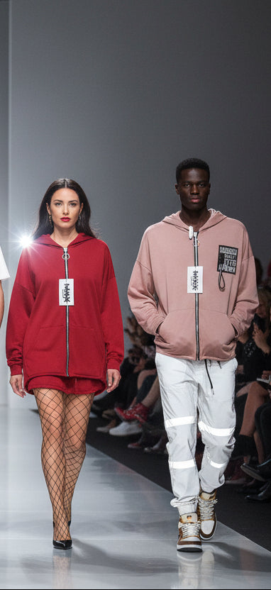 Jacke mit Charaktervoller Applikation und Kapuze und