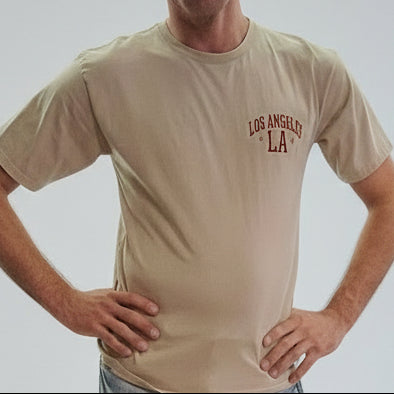 MOOIJ Shirt LA Aufdruck vorne und hinten