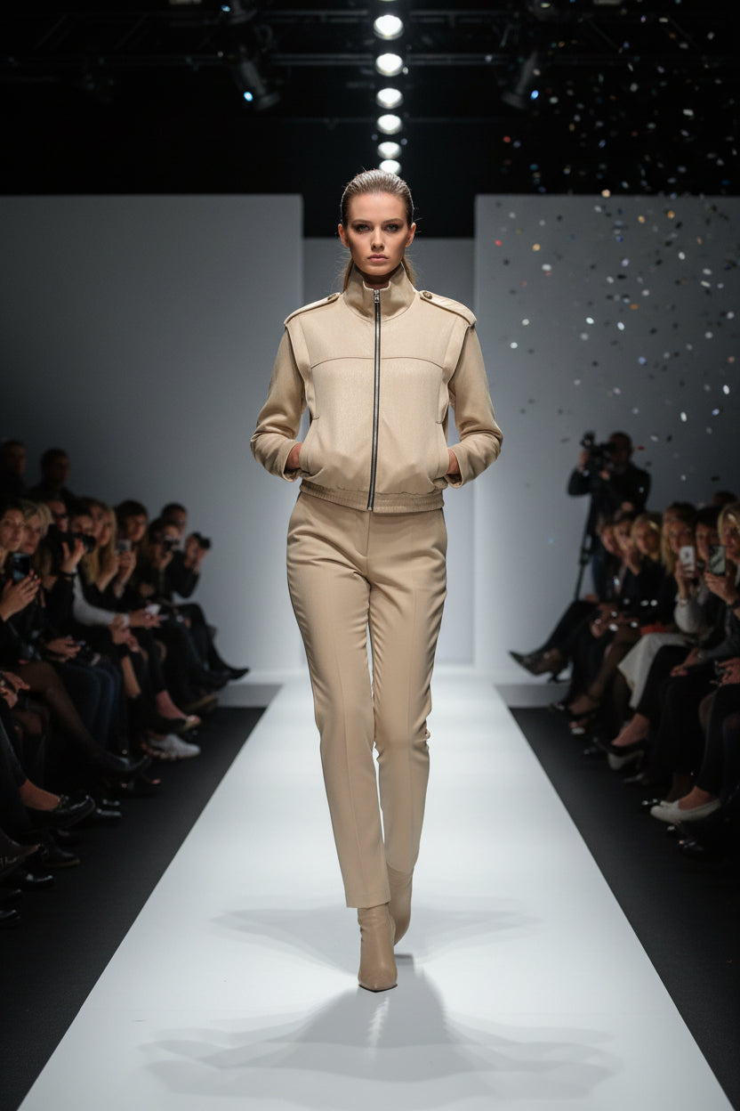 Bomberjacke Susi mit Schulter Ablikation