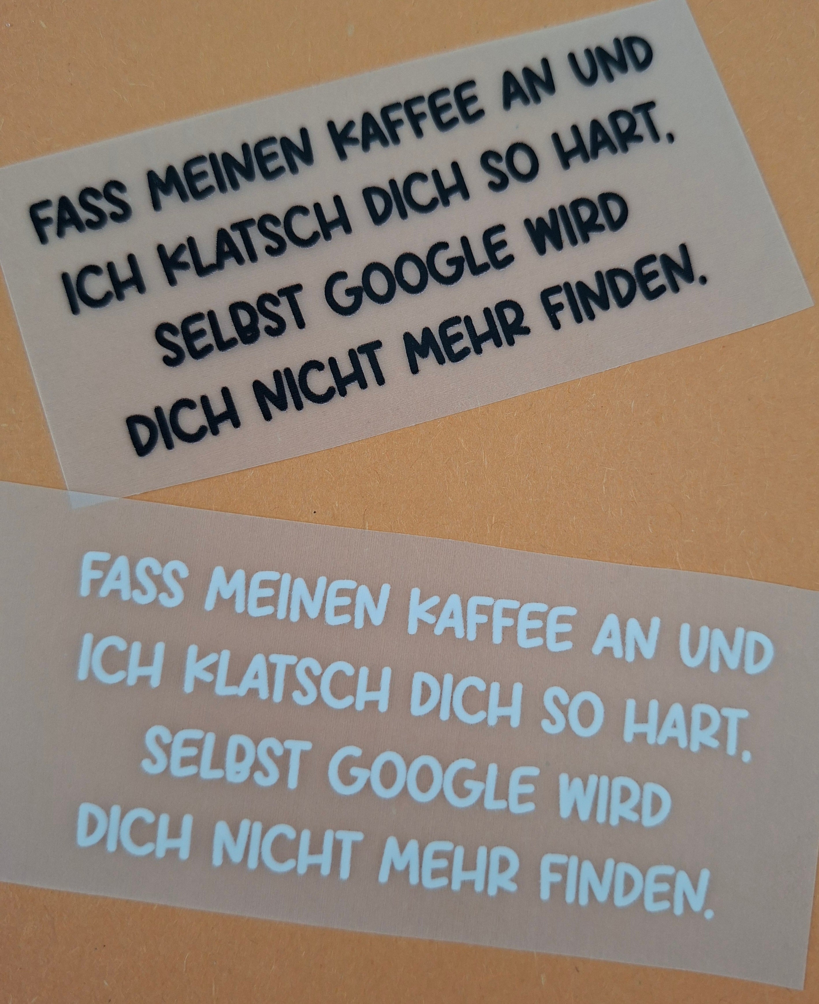 Personalisierte T-Shirts für jeden Anlass – Einzigartige Kleidung mit Bügelbildern und Sprüchen aller Art - Nicky's Kleiderstuebchen