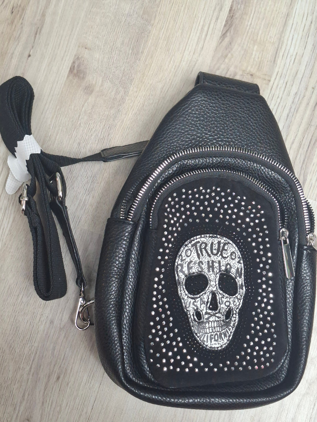 Slingbag/ Umhänge Skull Klein Wilma mit Strass