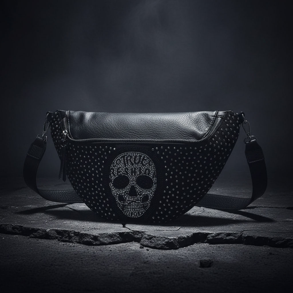 Crossbag/ Umhänge Tasche Skull Katja