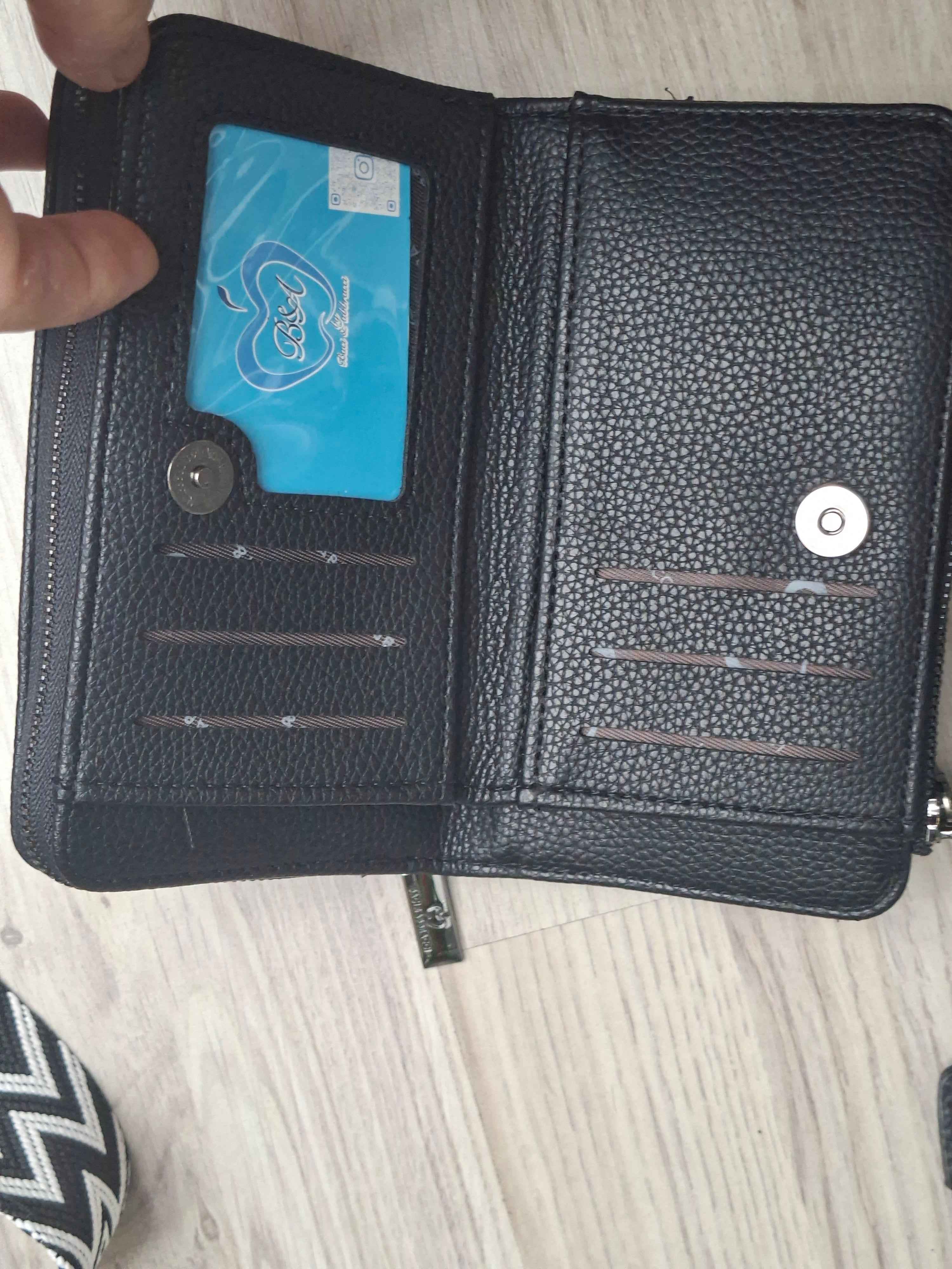 Umhängetasche-Set Tasche mit Geldbörse