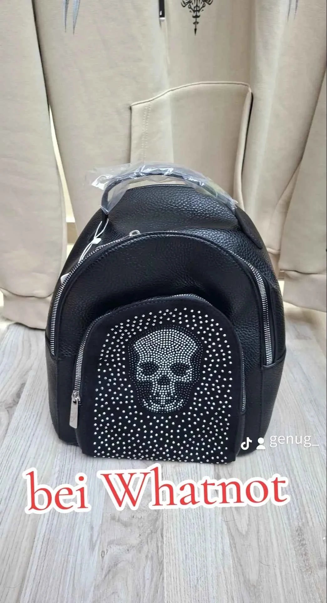 Rucksack im Skull Im Totenkopf Design