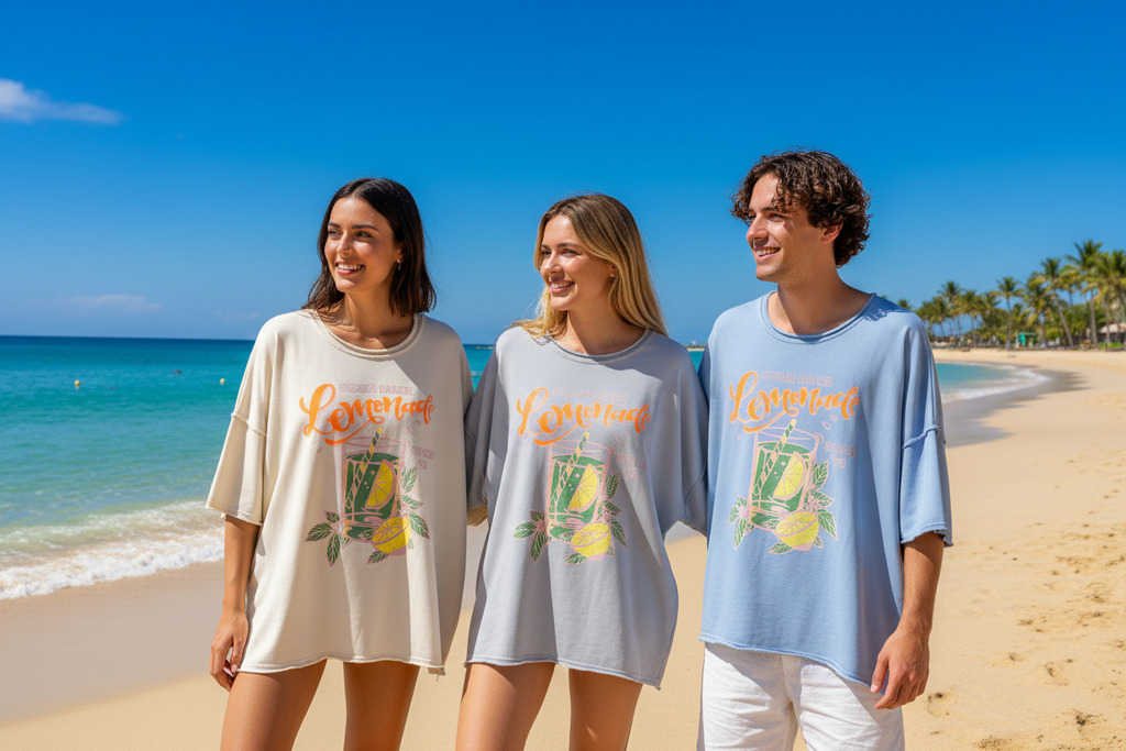 T- Shirt  HANA mit Aufdruck Limonade