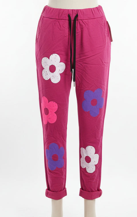 Hose Mit Druck Priel Blumen