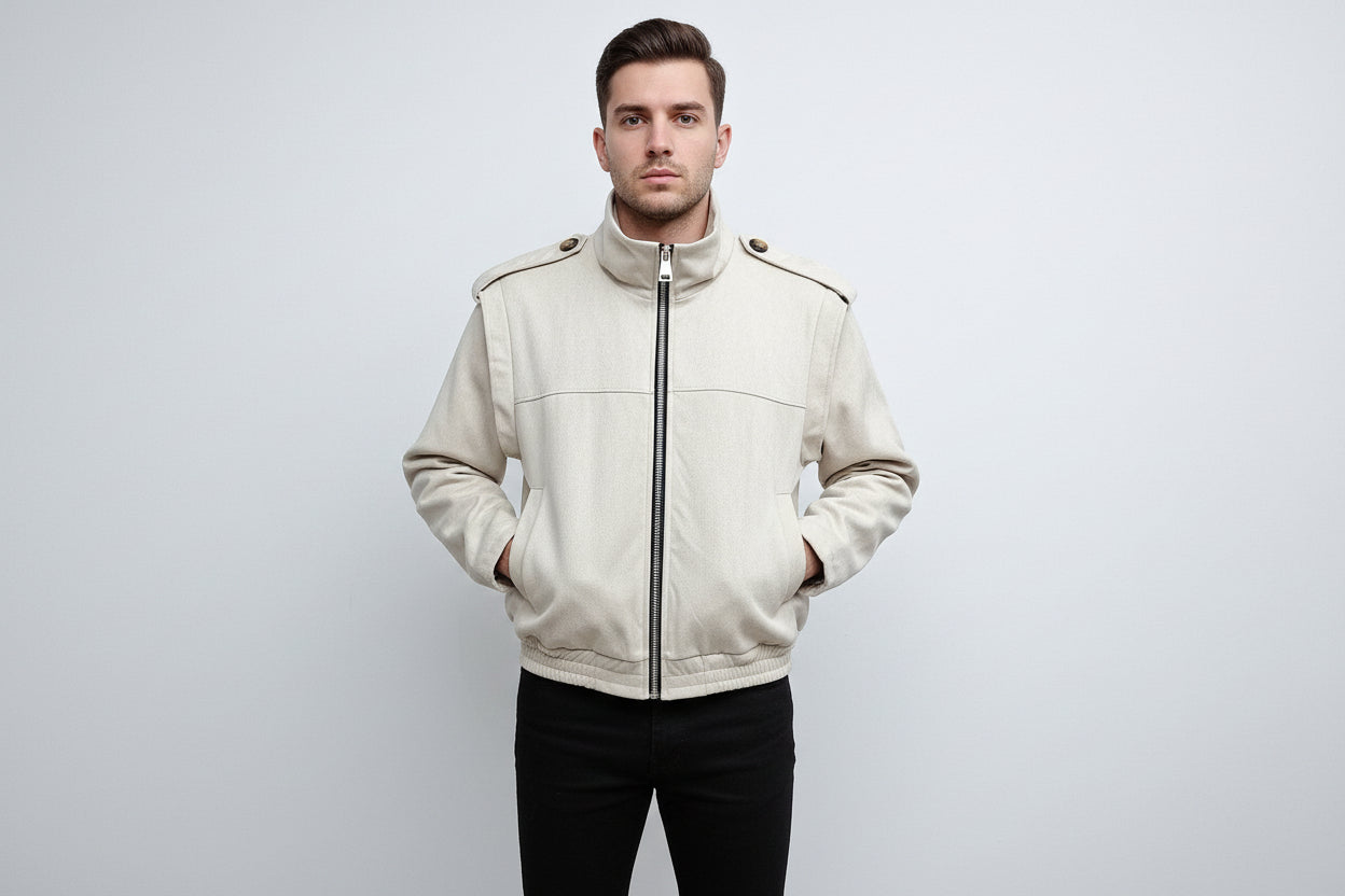 Bomberjacke Susi mit Schulter Ablikation